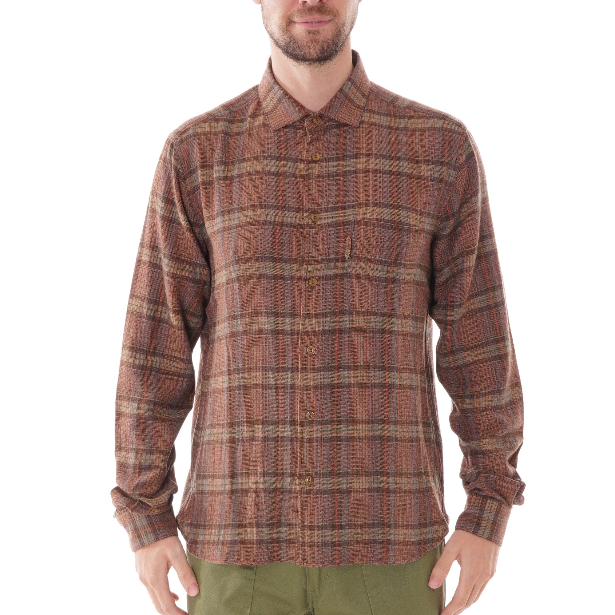 YMC Curtis Shirt - Brown