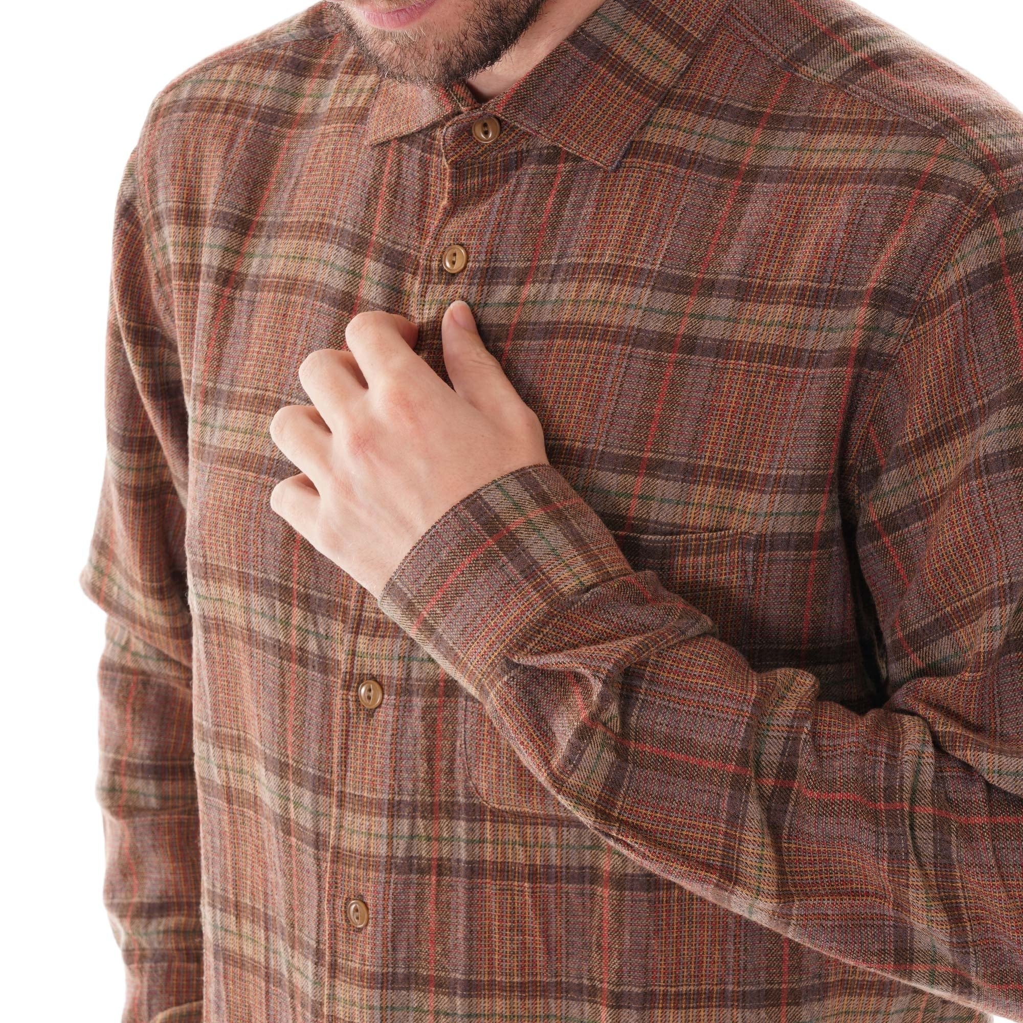 YMC Curtis Shirt - Brown