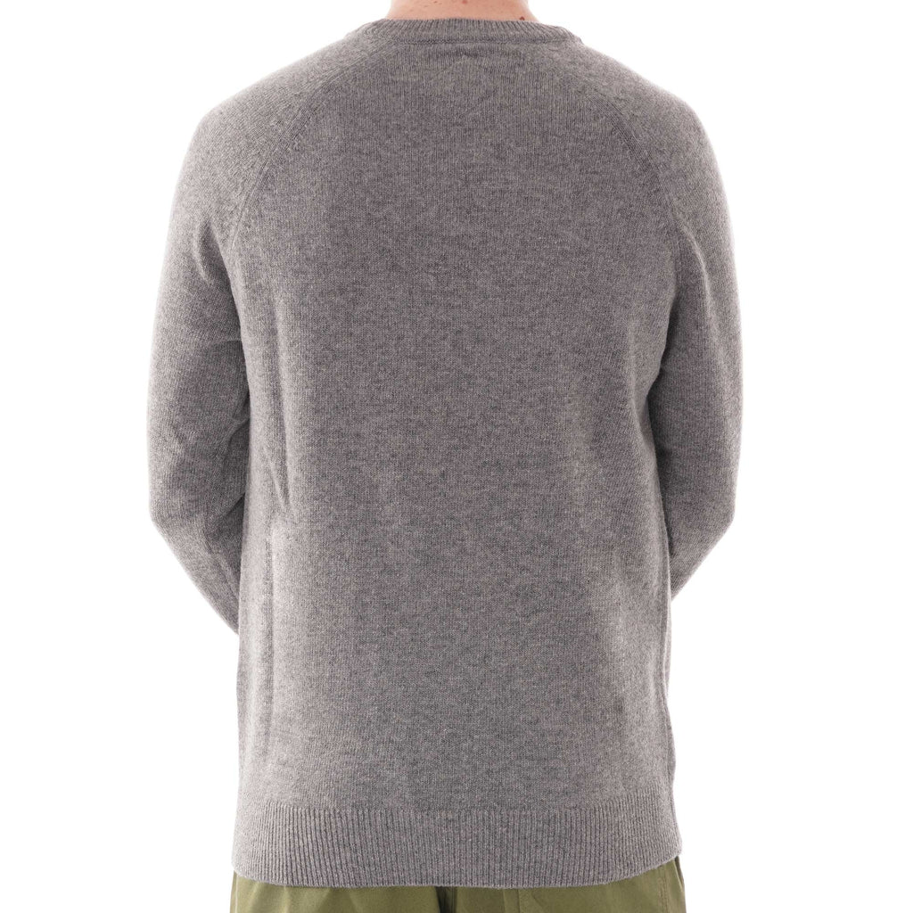 Barbour Beacon Lambswool Jumper - Grey Marl