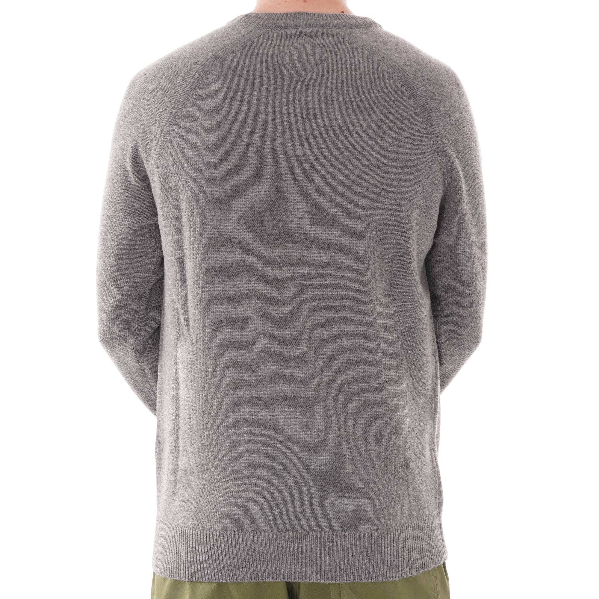 Barbour Beacon Lambswool Jumper - Grey Marl
