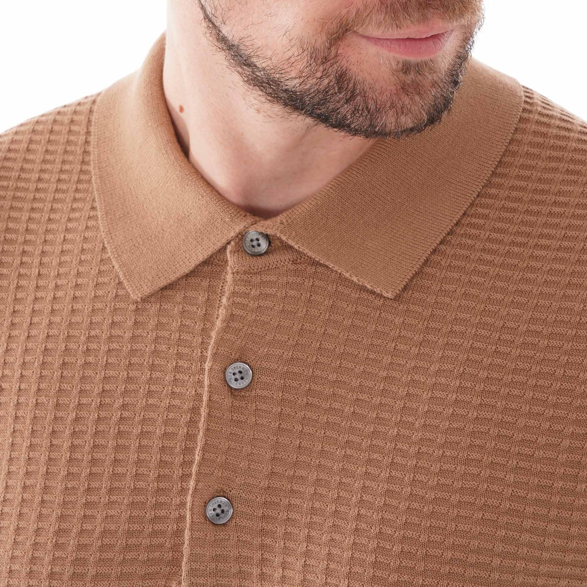 Ben Sherman Tonal Texture Polo