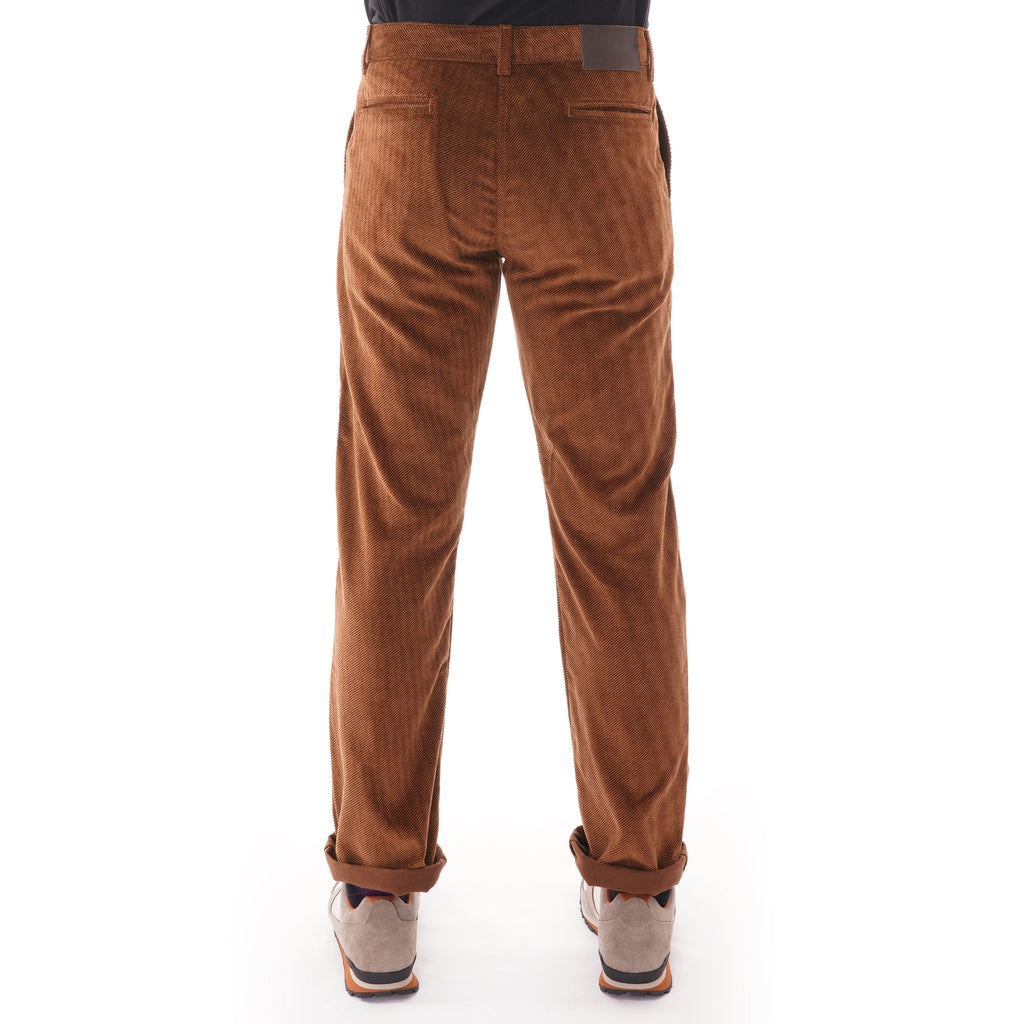 Naked and Famous Denim Velvet Chino Pants - Brown