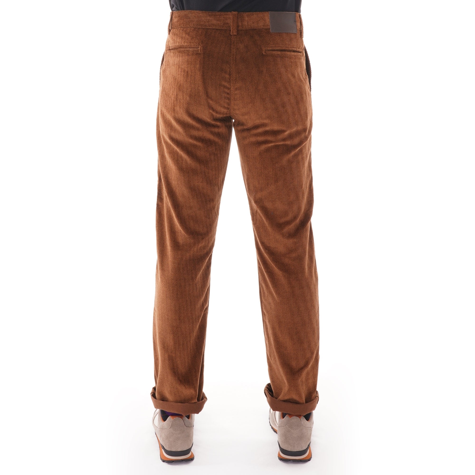 Naked and Famous Denim Velvet Chino Pants - Brown