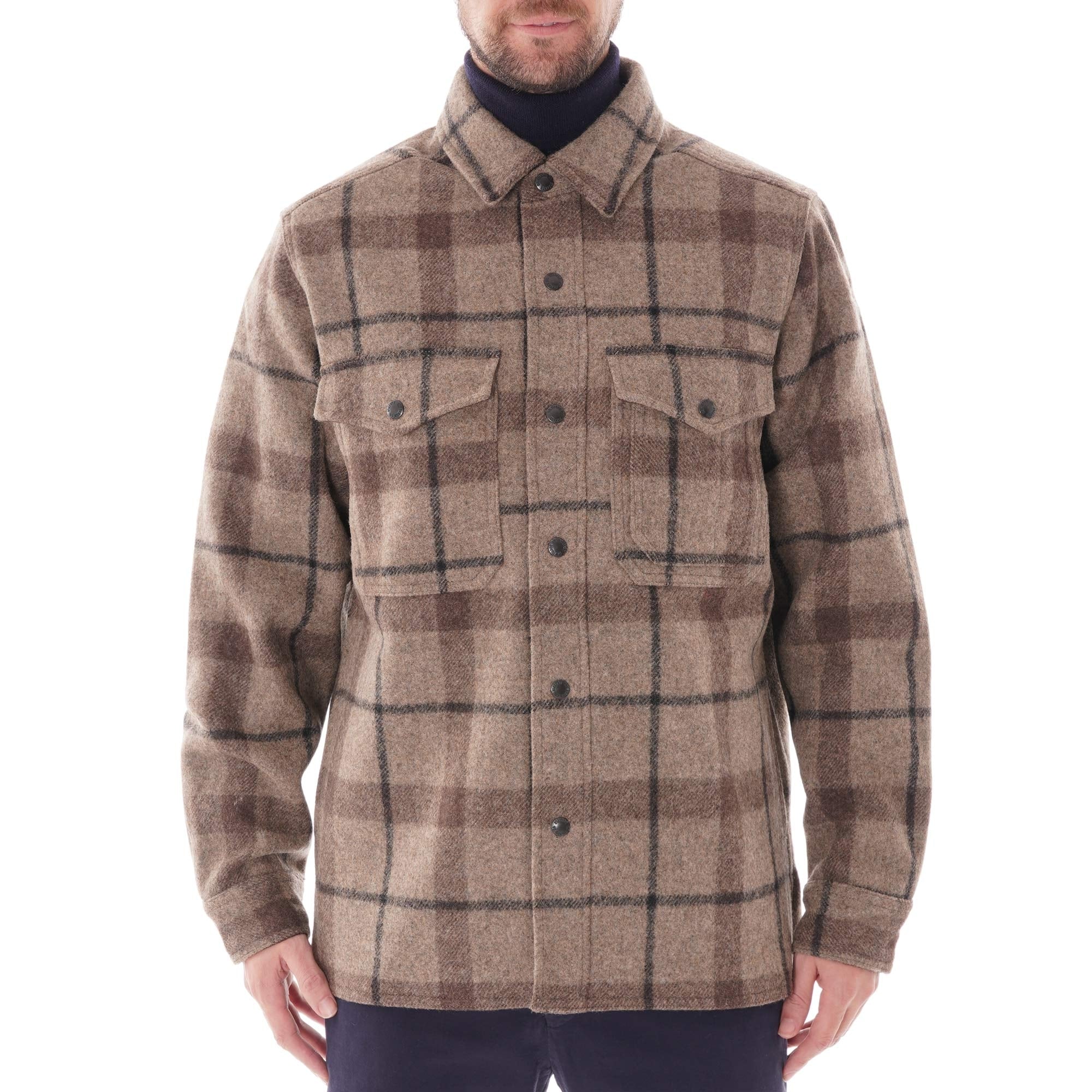 Filson Mackinaw Jacket - Taupe/Brown