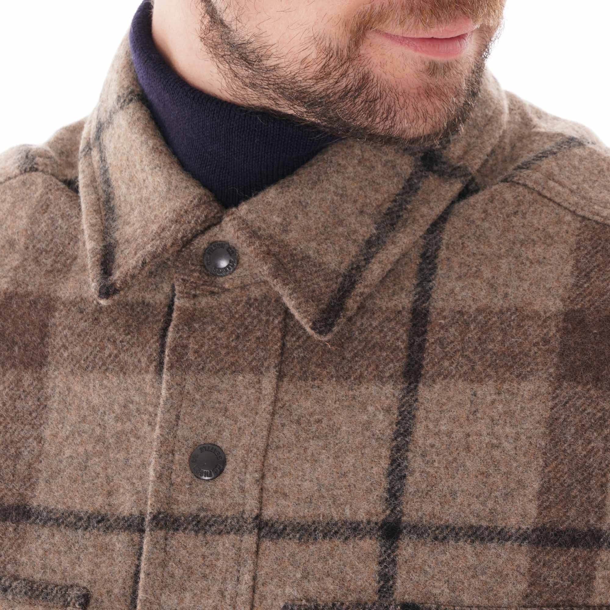 Filson Mackinaw Jacket - Taupe/Brown