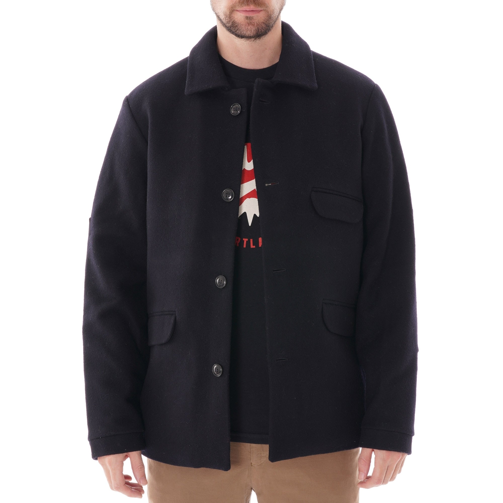 Homecore Vancouver Double Melt Jacket - Navy