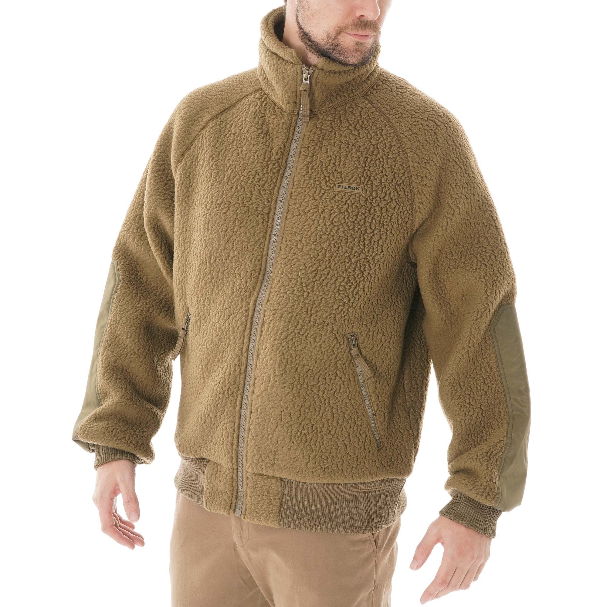 Filson Sherpa Fleece Jacket - Olive