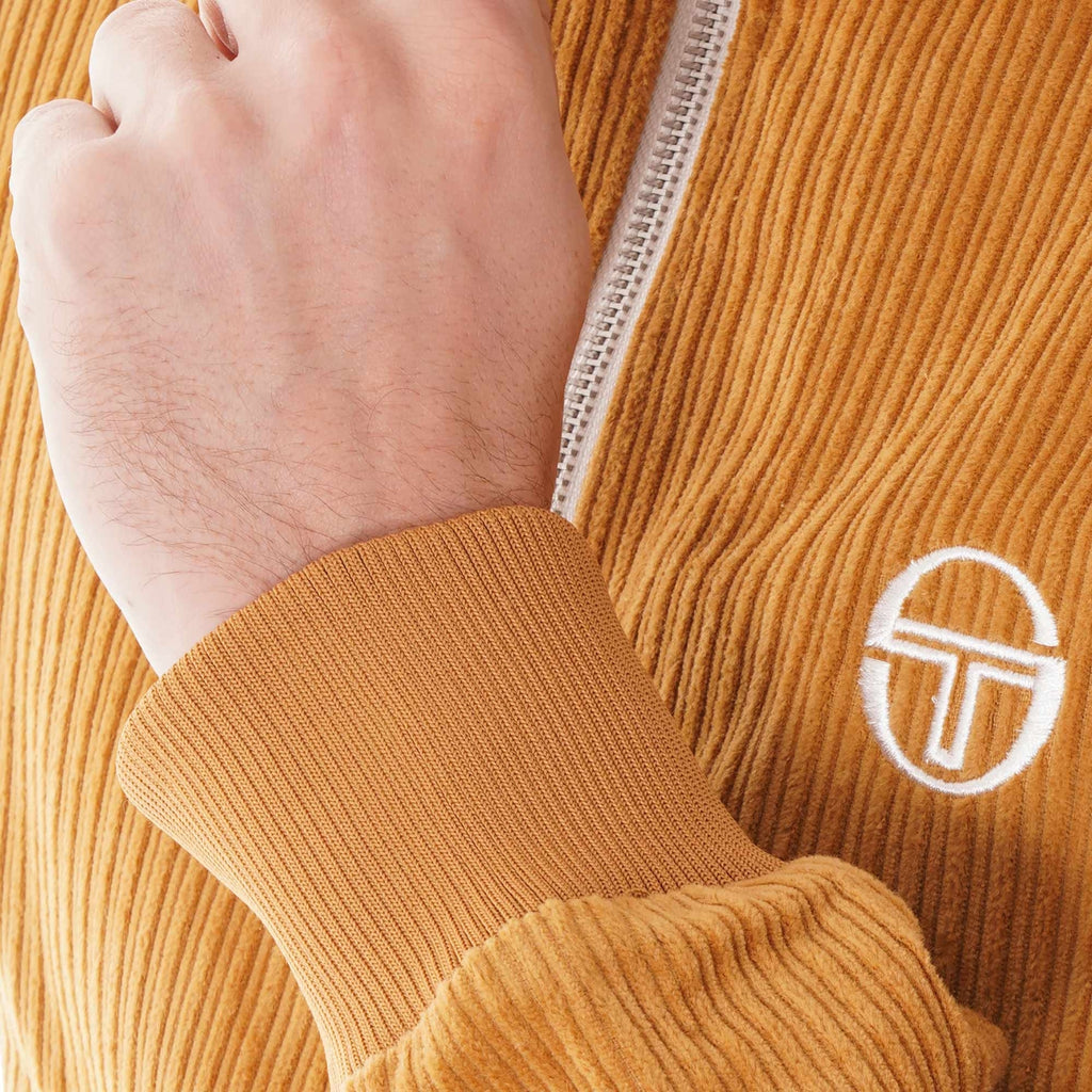 Sergio Tacchini Donato Track Top - Bone Brown