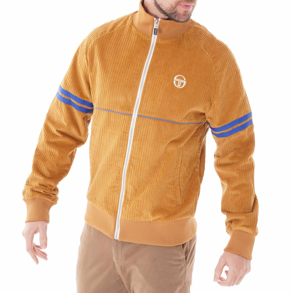 Sergio Tacchini Donato Track Top - Bone Brown
