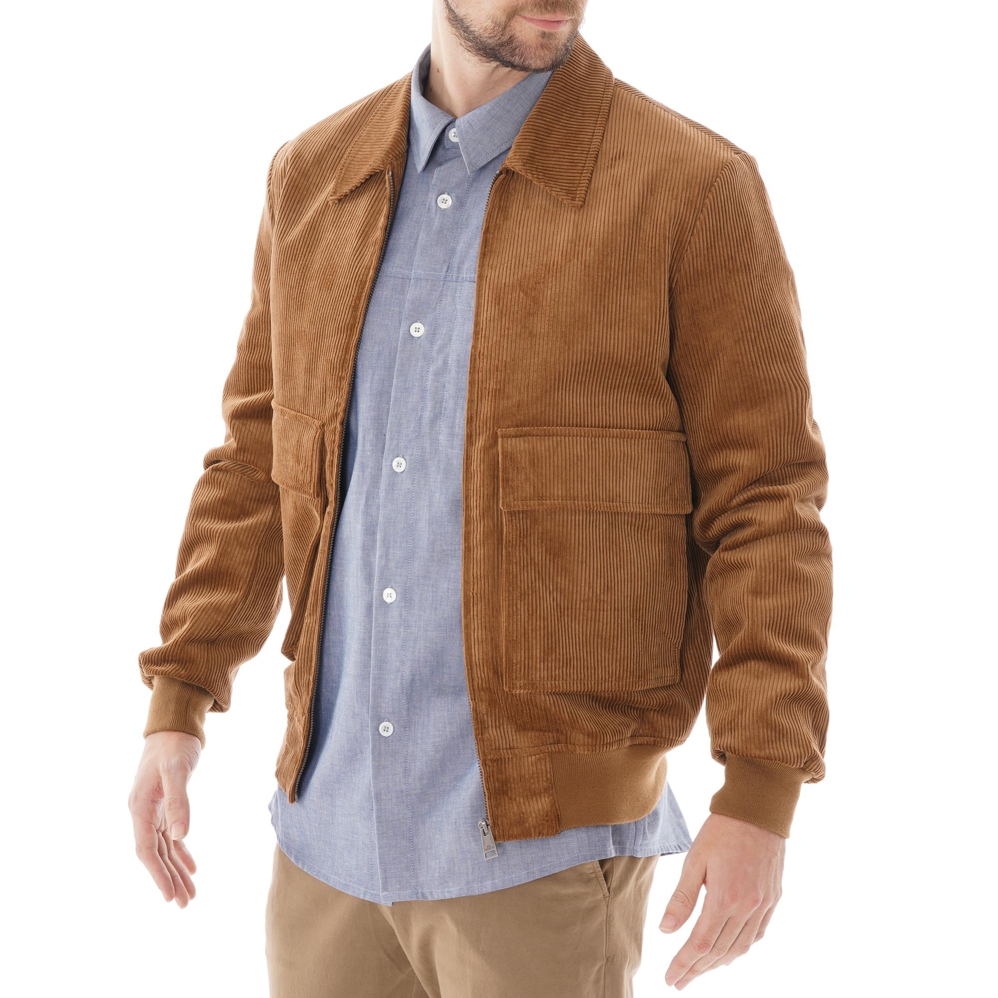Ben Sherman Cord Jacket - Brown