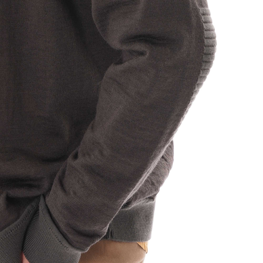 S.N.S Herning Element Full Zip Cardigan - Grey