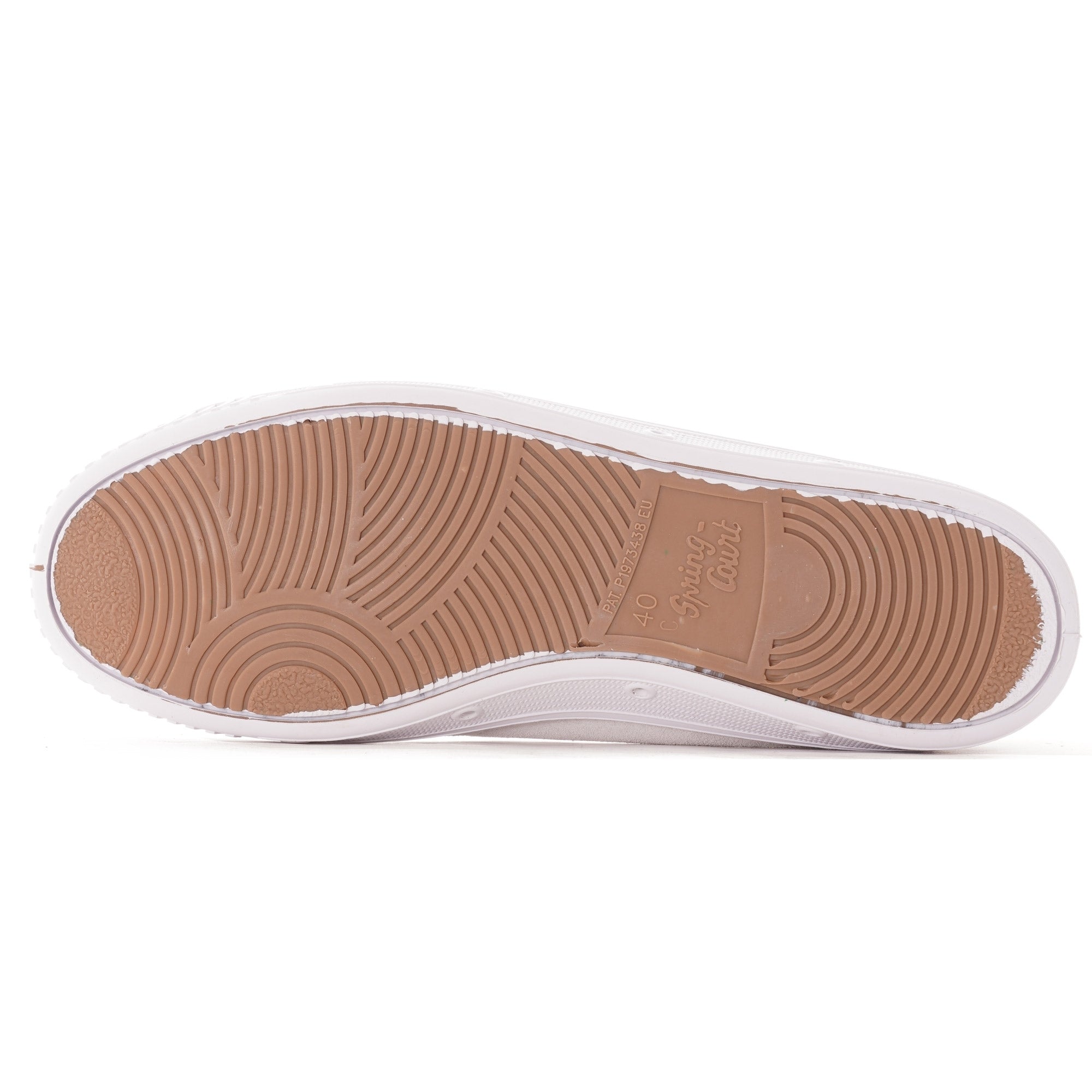 Spring Court B2 Suede - White