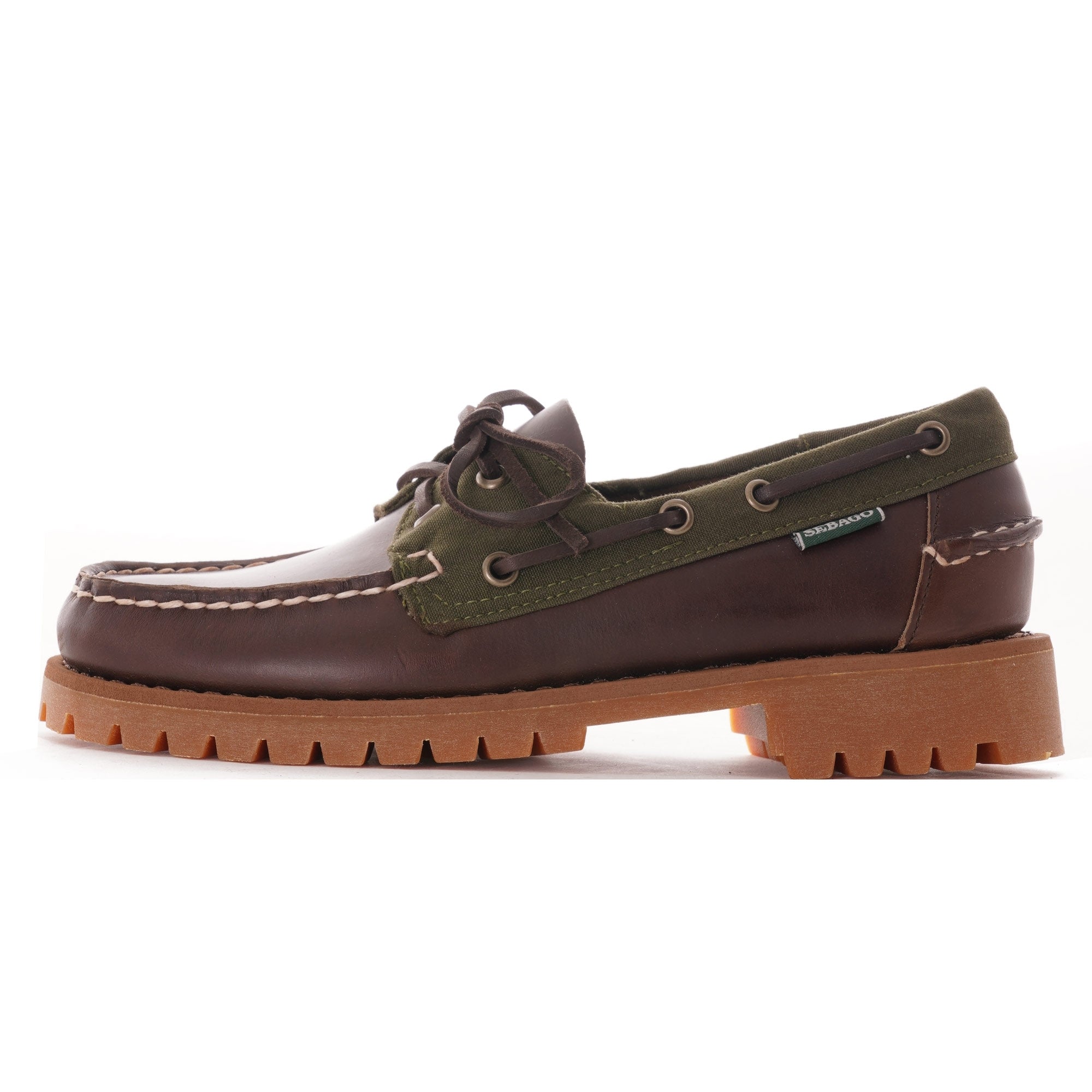 Sebago Ranger Waxy Millerain - Dark Brown/Olive