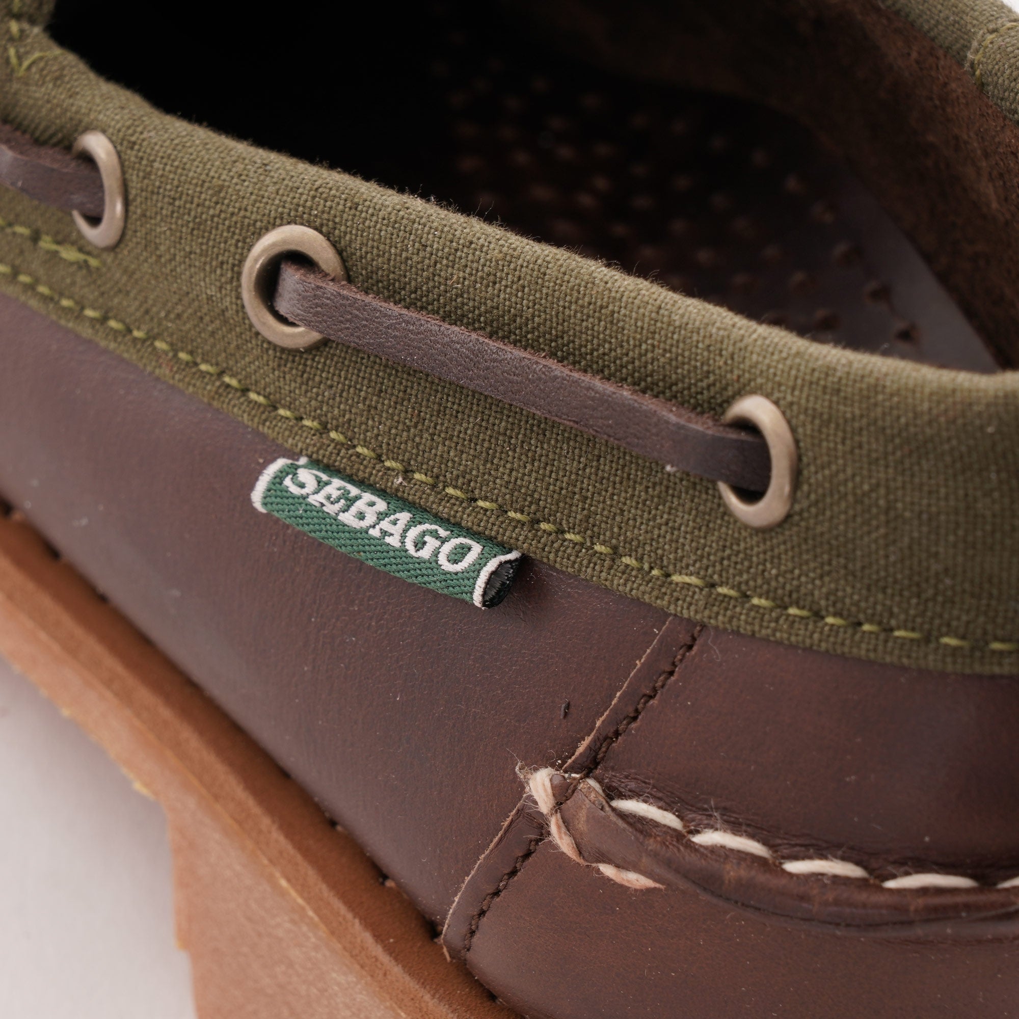 Sebago Ranger Waxy Millerain - Dark Brown/Olive