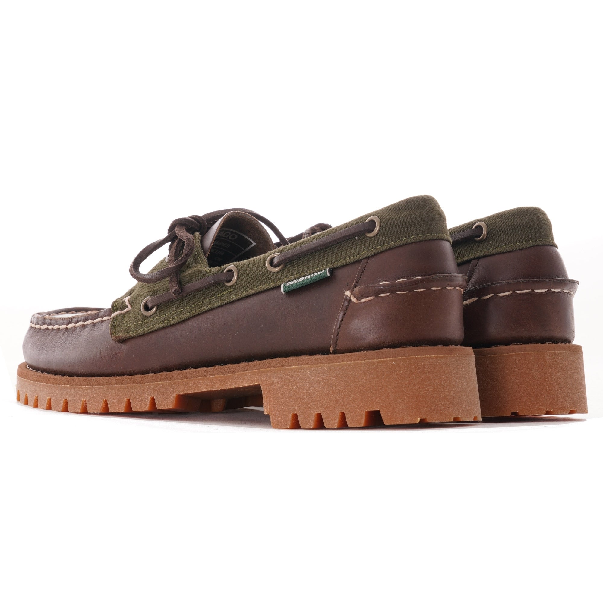 Sebago Ranger Waxy Millerain - Dark Brown/Olive