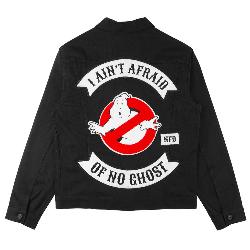 Naked and Famous Denim Ghostbusters Club Jacket - Black