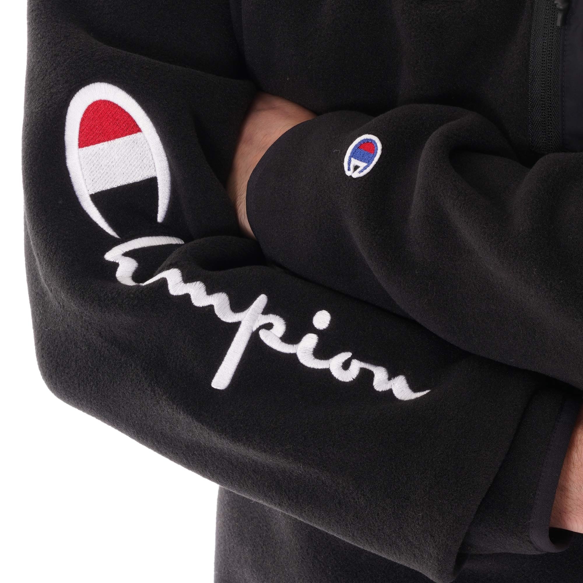Champion Zip Fleece - Black