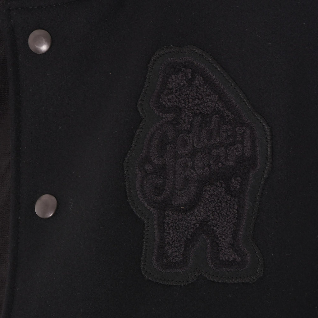 Golden Bear Varsity Jacket - Black