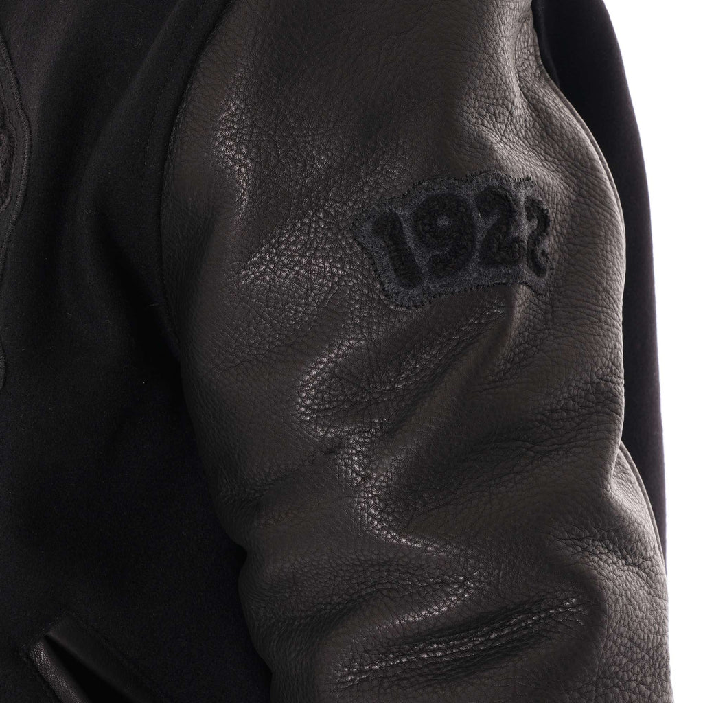 Golden Bear Varsity Jacket - Black