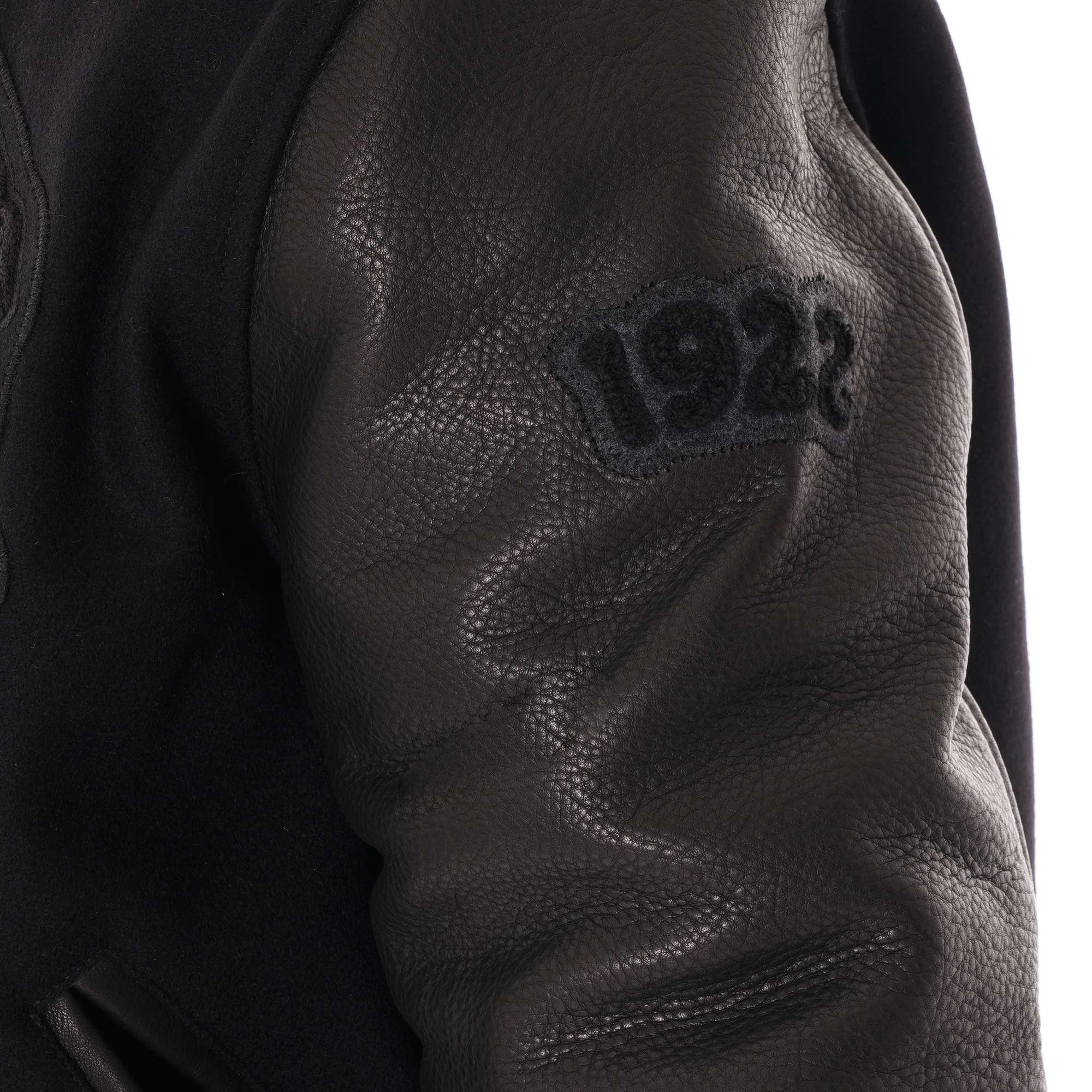 Golden Bear Varsity Jacket - Black