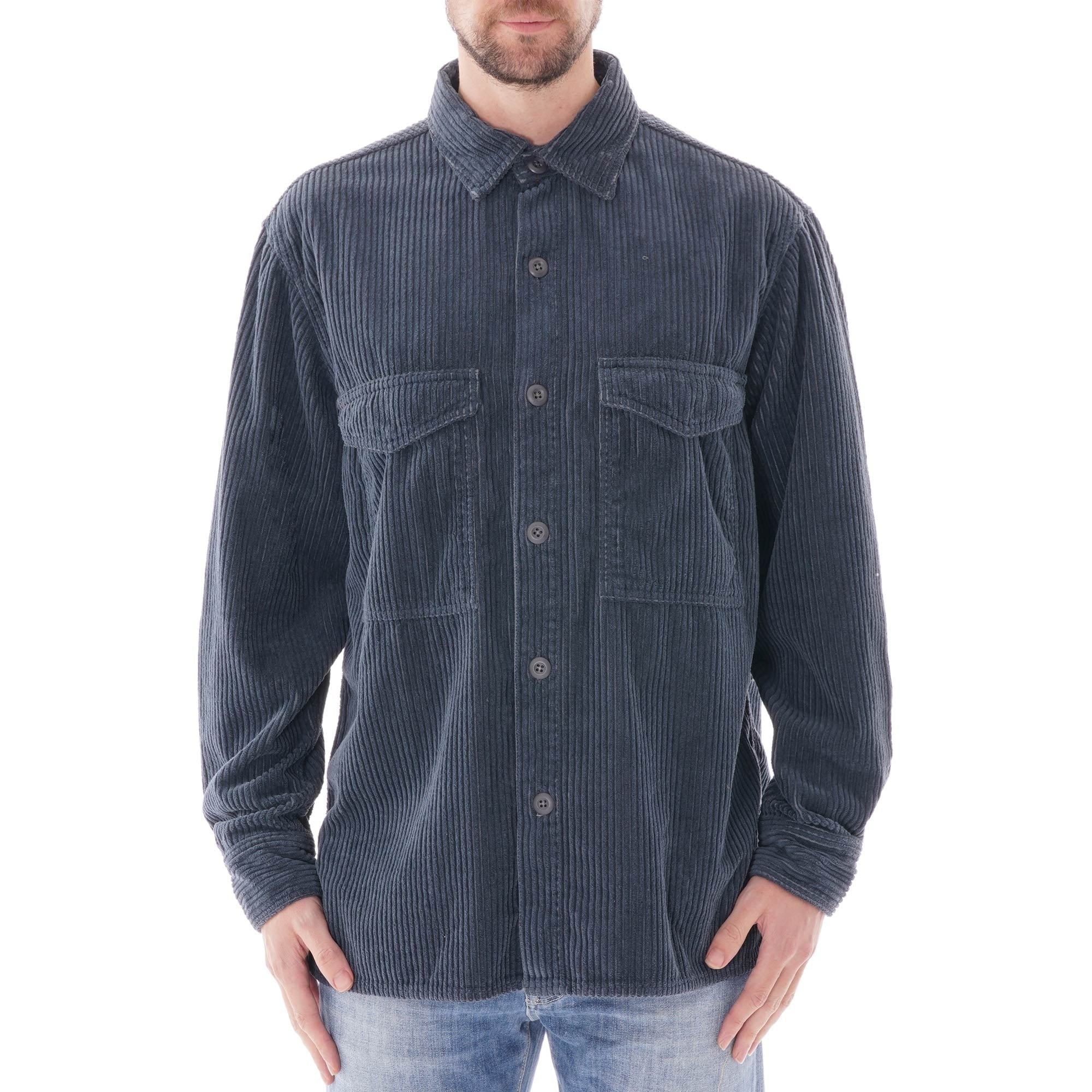 Edwin Big Shirt LS - Ebony