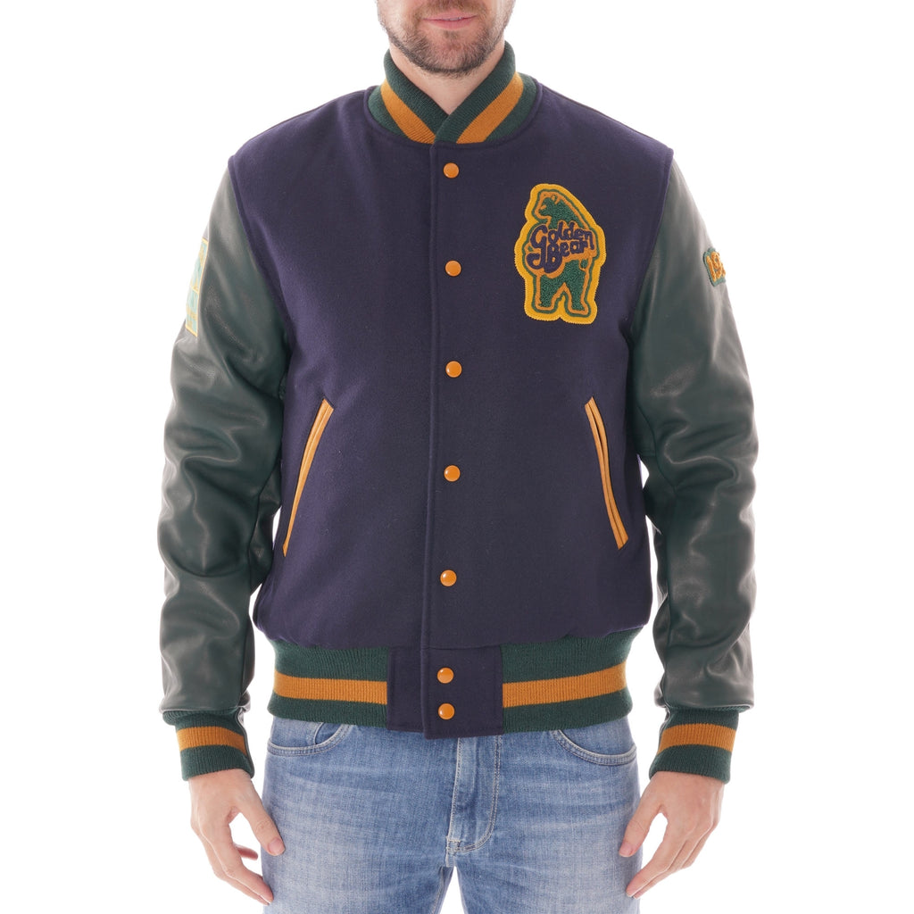 Golden Bear Varsity Jacket - Navy
