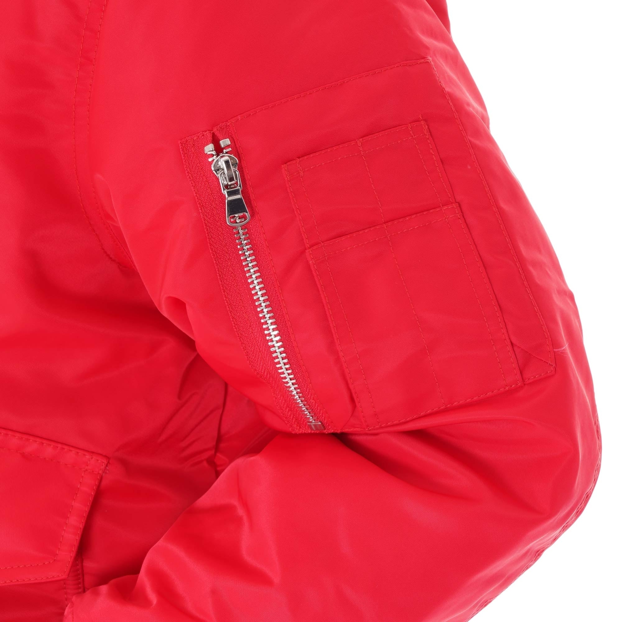 Schott NYC CWU Bomber Womens Jacket Red