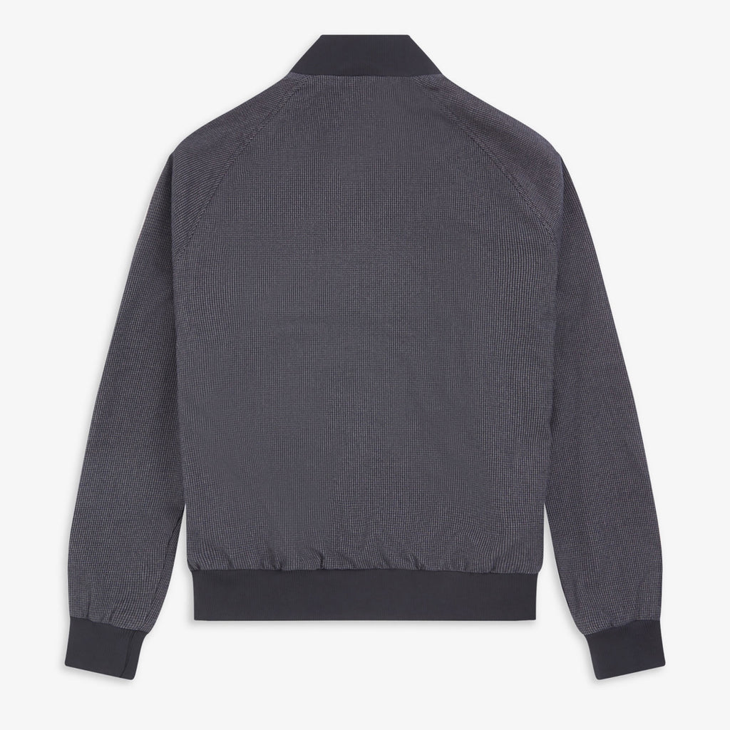 Fred Perry x Miles Kane Houndstooth Bomber Jacket - Gunmetal