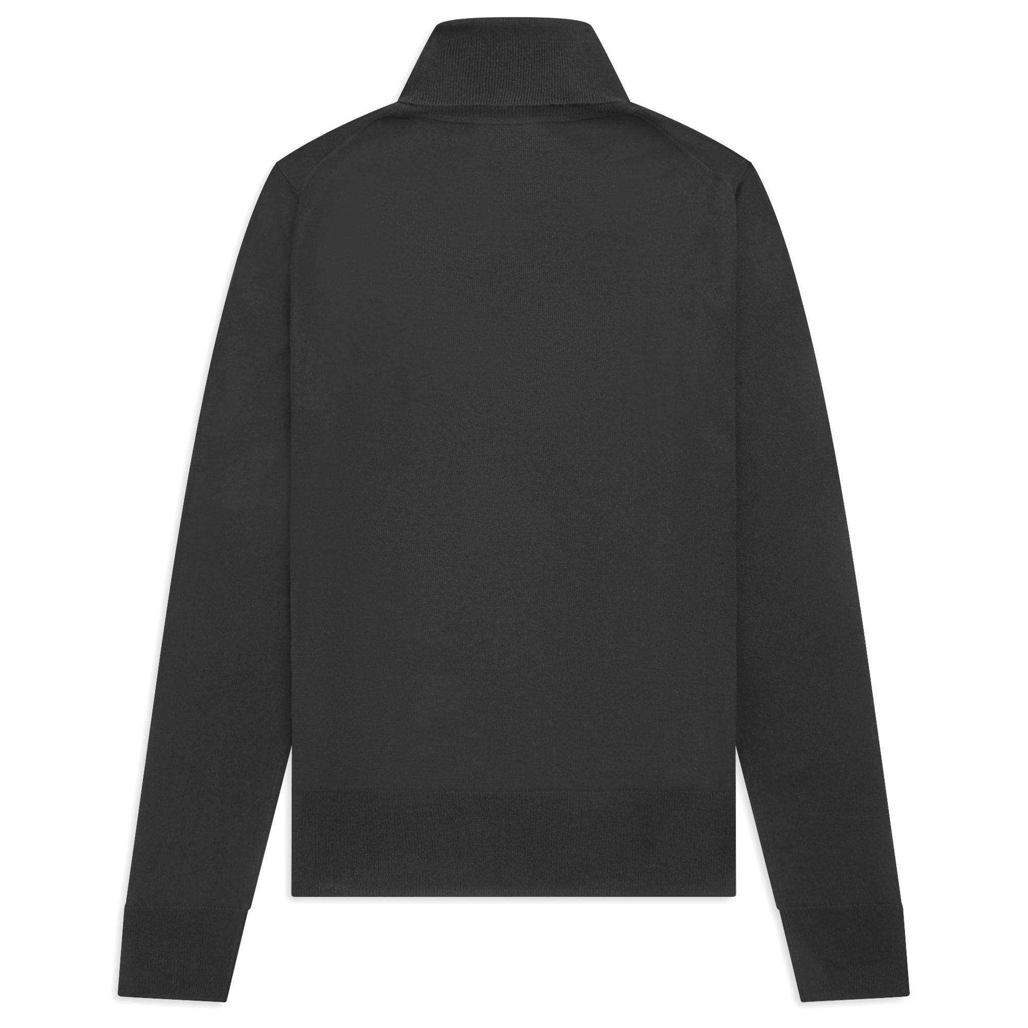 Fred Perry x Miles Kane Rollneck Jumper - Black