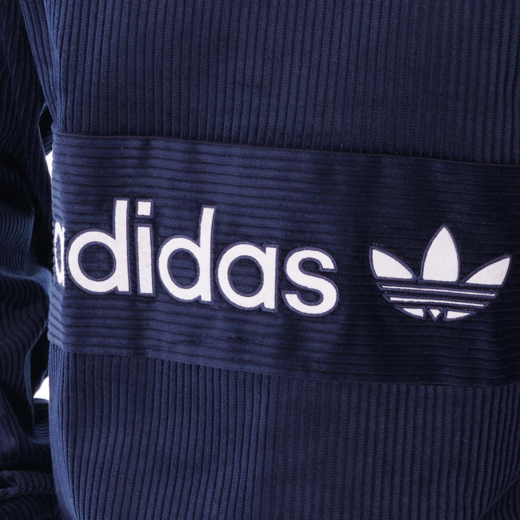Adidas Originals Corduroy Sweatshirt - Night Indigo