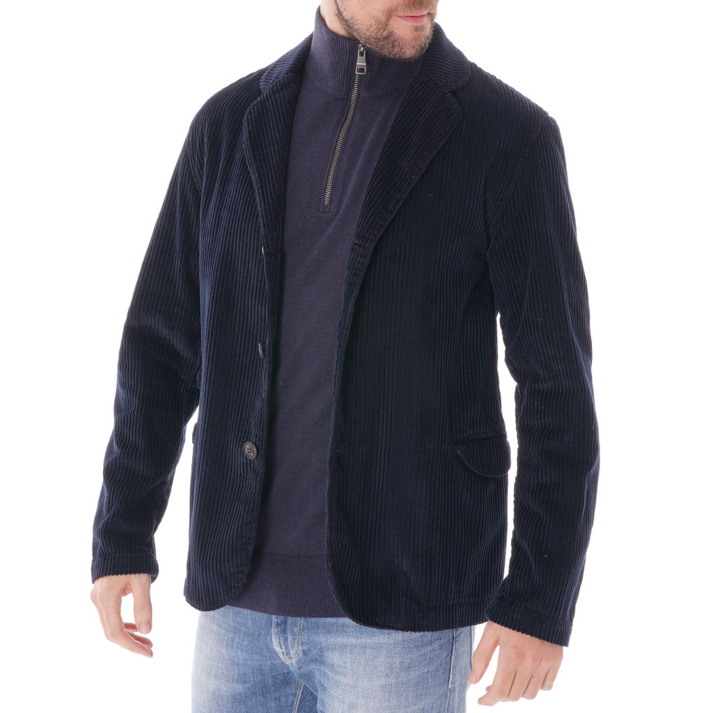 Homecore Oxmo Corduroy Jacket - Navy