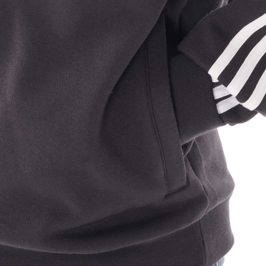 Adidas Originals 3 Stripes Hoodie - Black