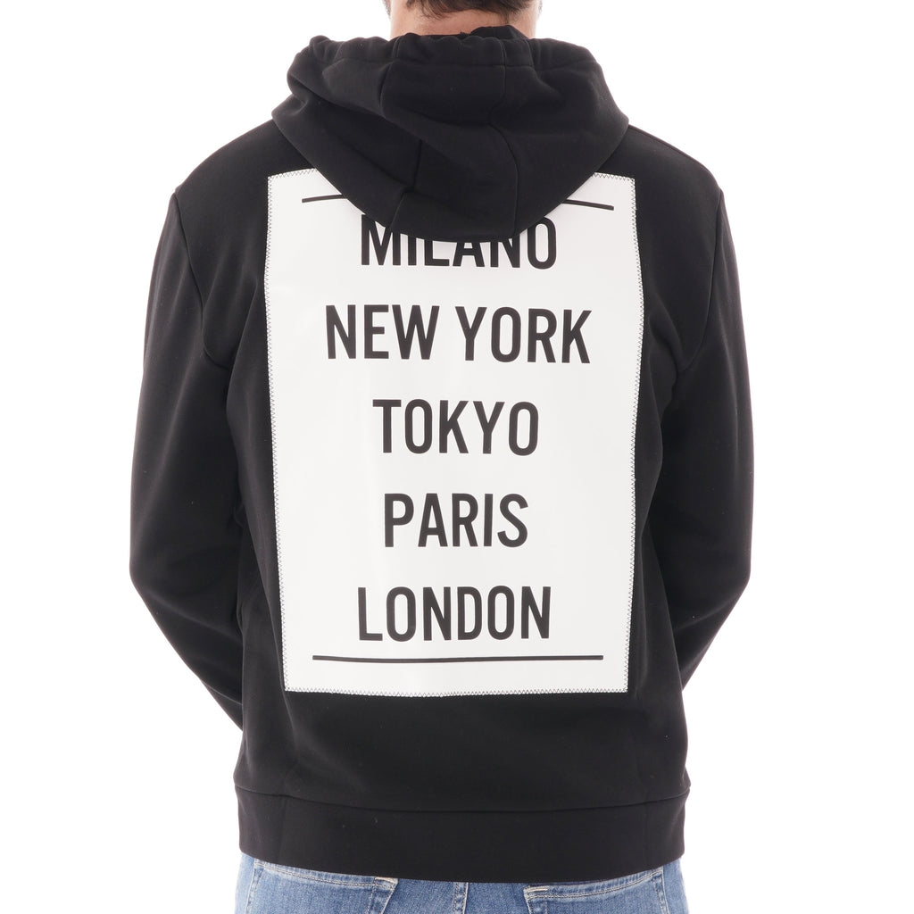 Emporio Armani Hooded Sweatshirt - Nero