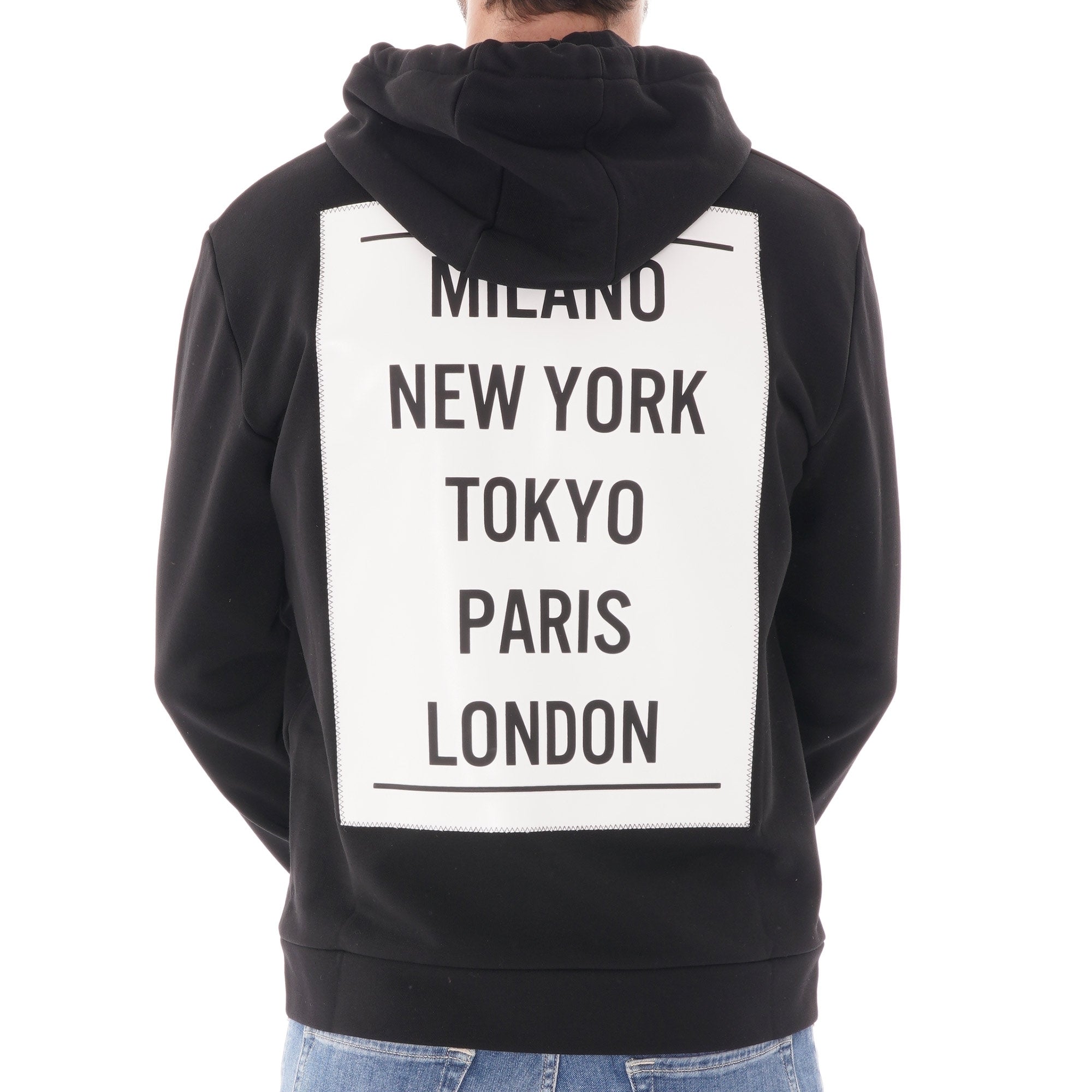 Emporio Armani Hooded Sweatshirt - Nero