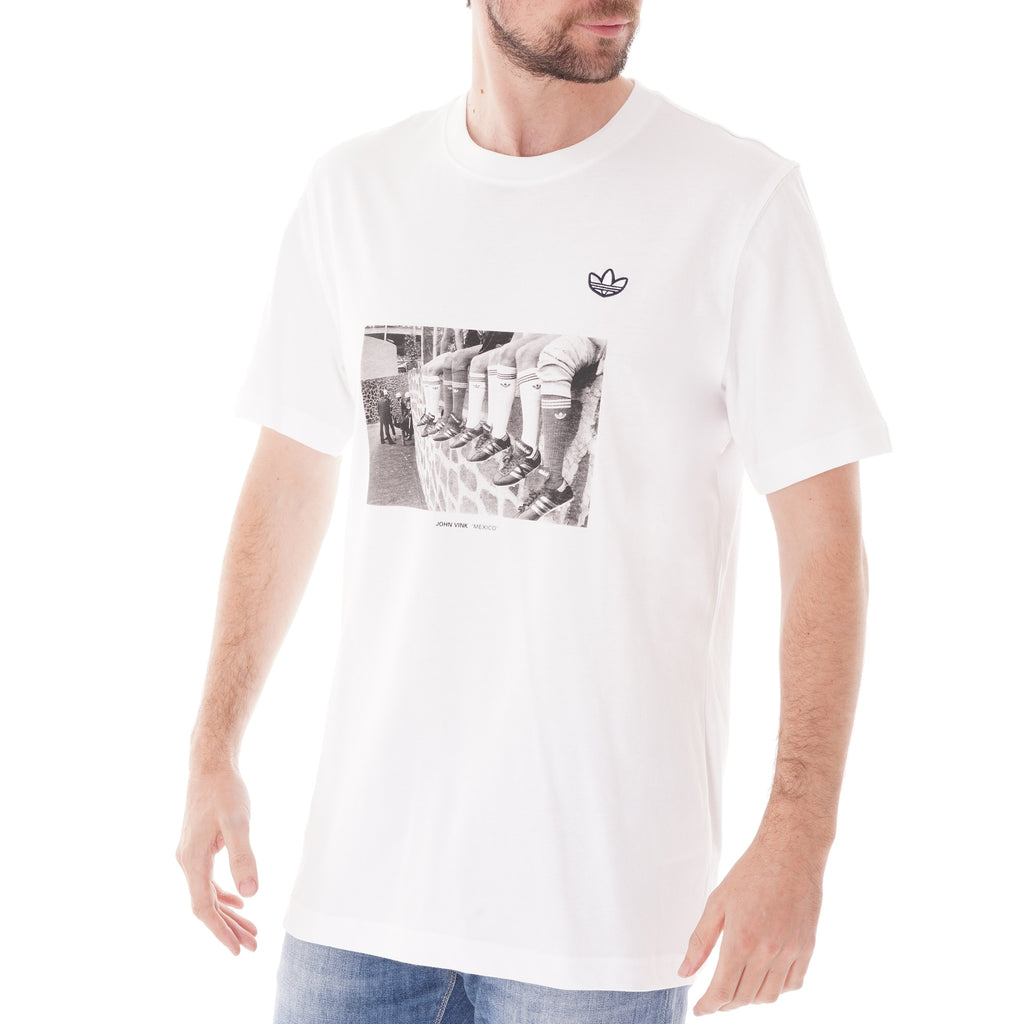 Adidas Originals Photo T-Shirt - White