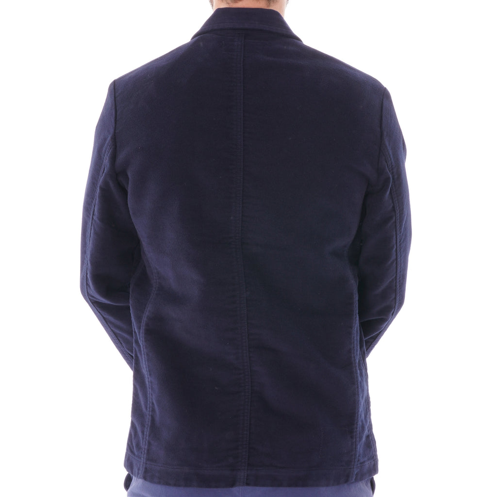 Universal Works Moleskin Bakers Jacket - Navy