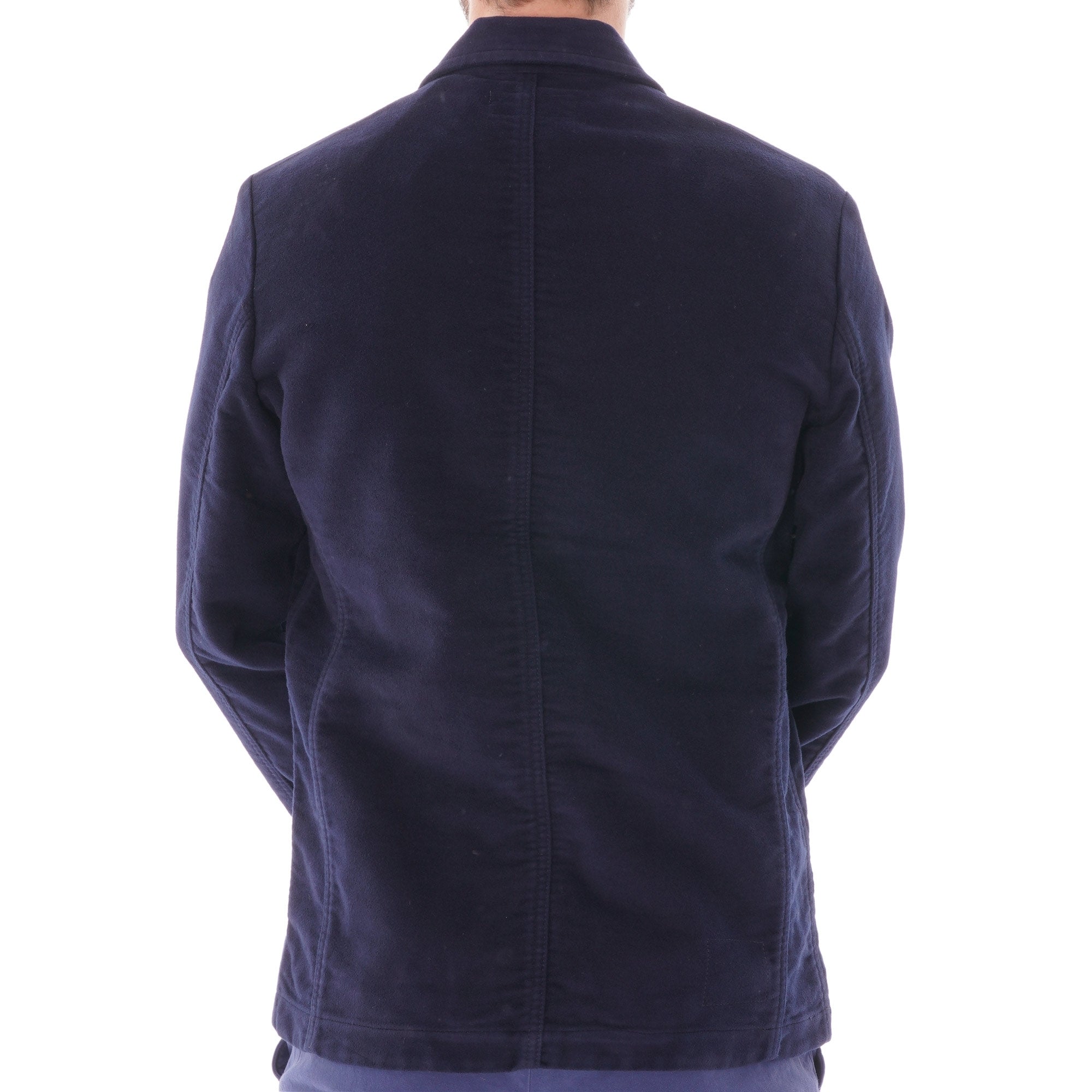 Universal Works Moleskin Bakers Jacket - Navy