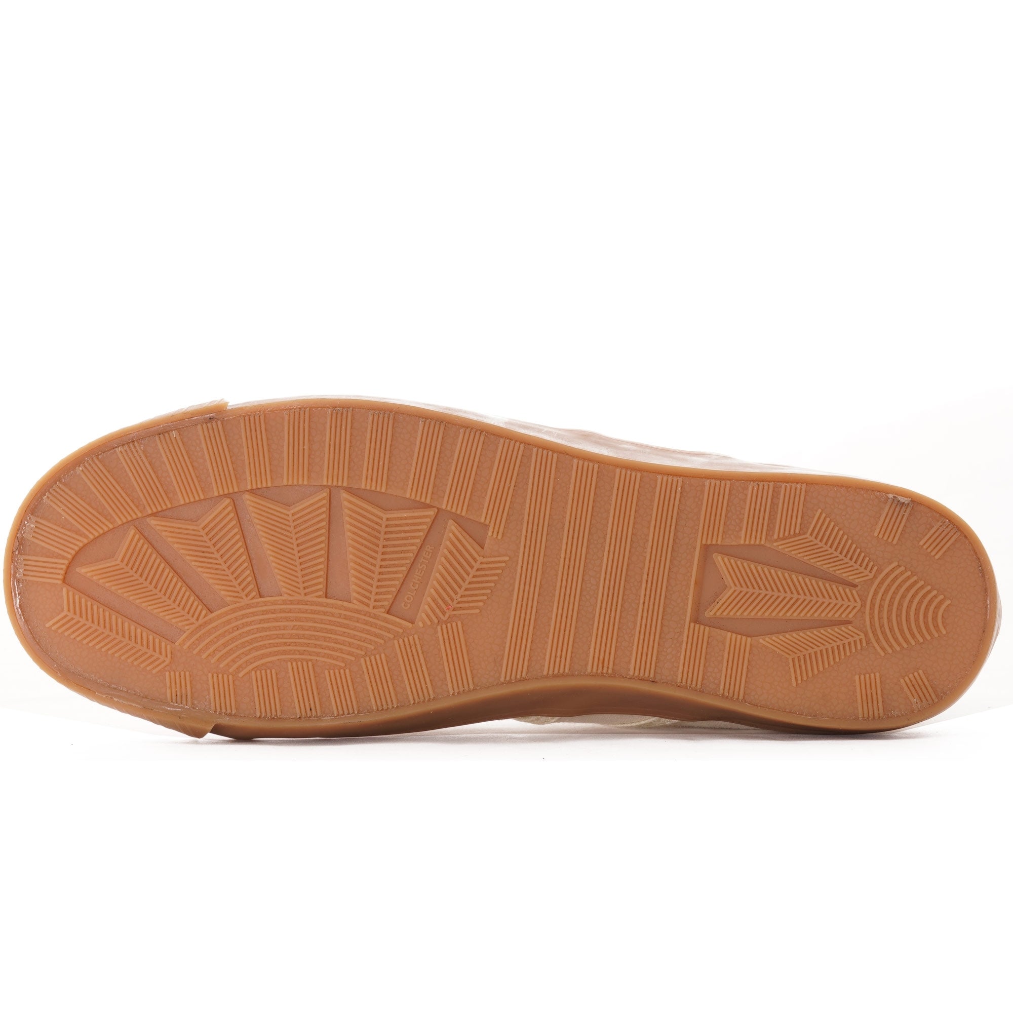 Colchester Rubber Co. National Treasure Contrast High Top - Ecru/Deadgrass