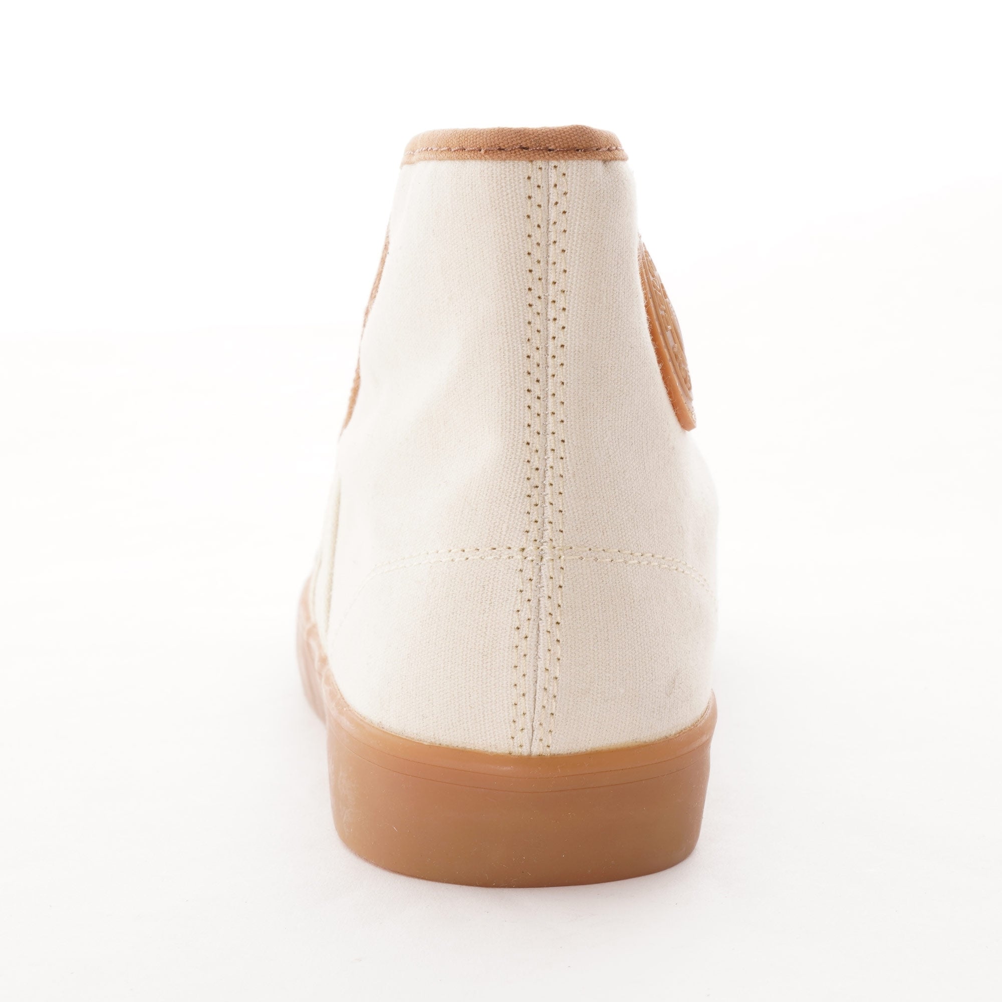 Colchester Rubber Co. National Treasure Contrast High Top - Ecru/Deadgrass