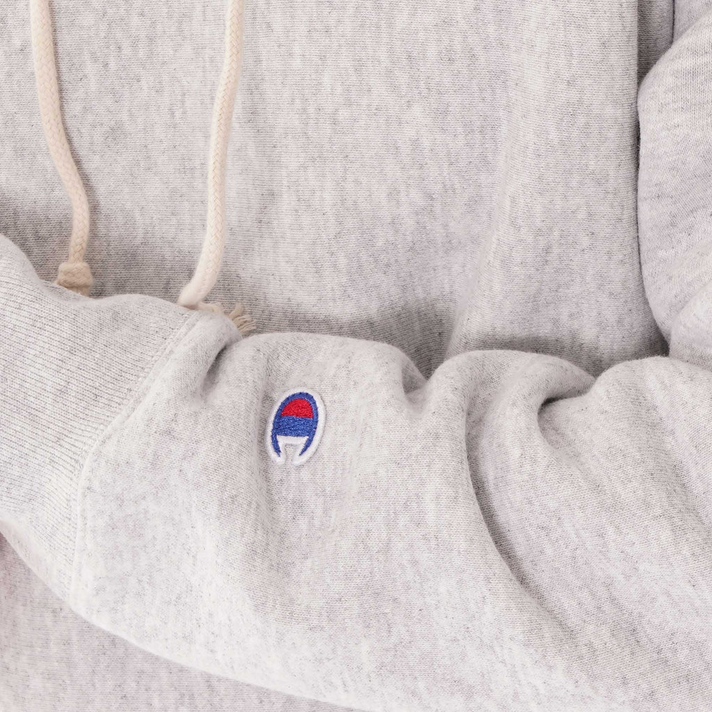 Champion Oversized Contrast Hoodie - Grey