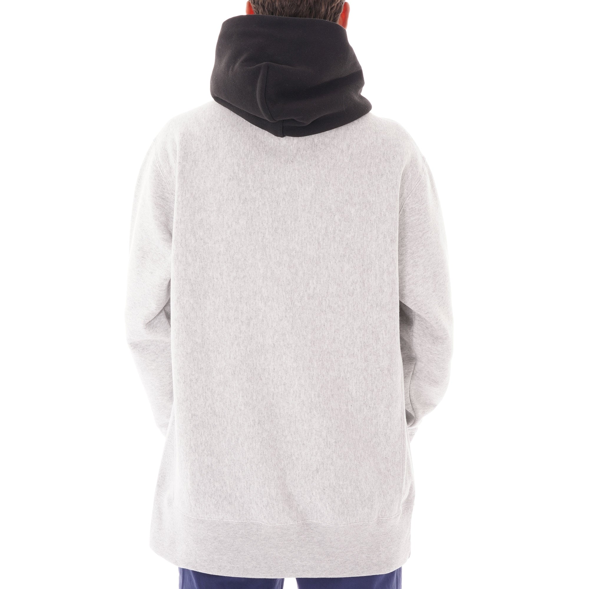 Champion Oversized Contrast Hoodie - Grey