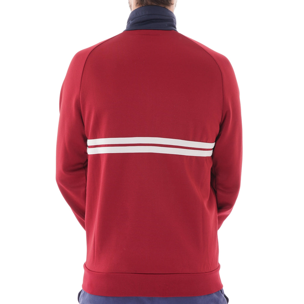 Sergio Tacchini Dallas Track Top - Merlot & Navy