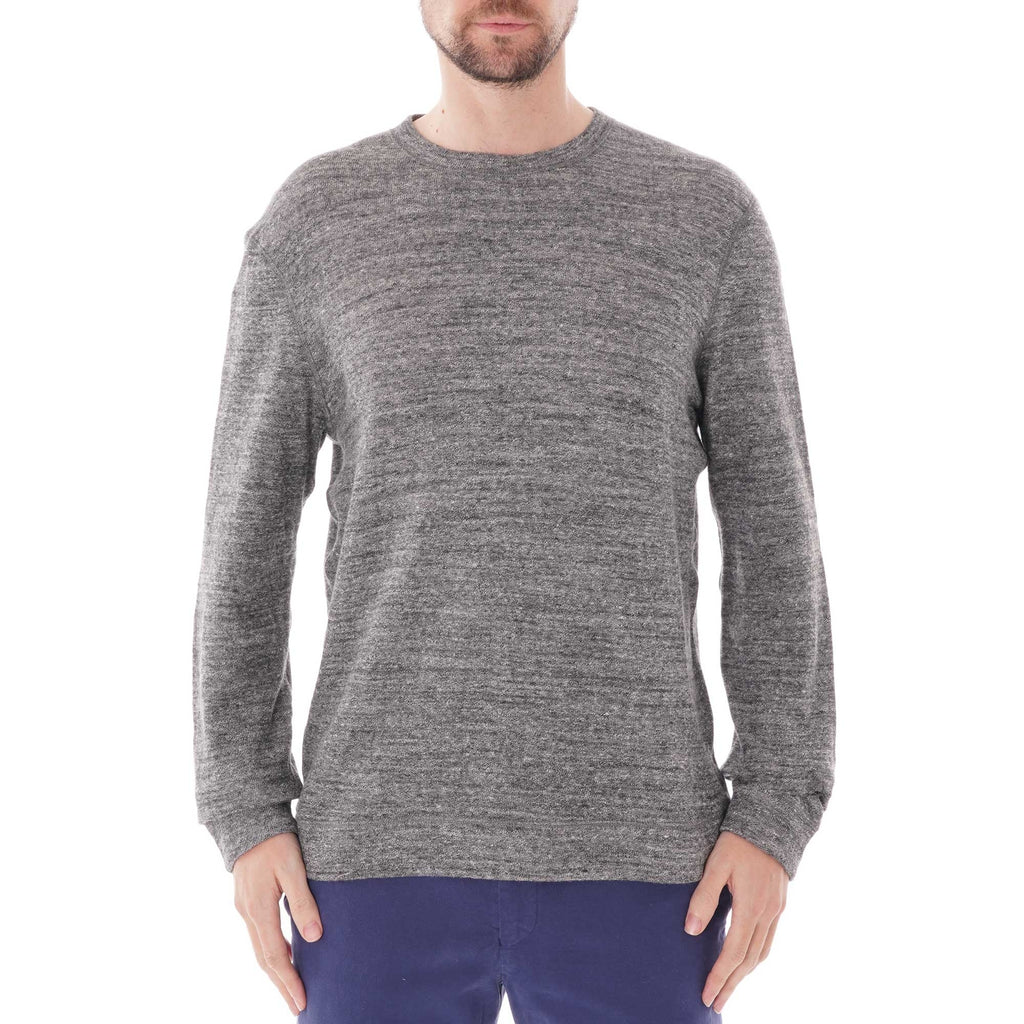 Naked and Famous Denim Slim Crewneck - Charcoal