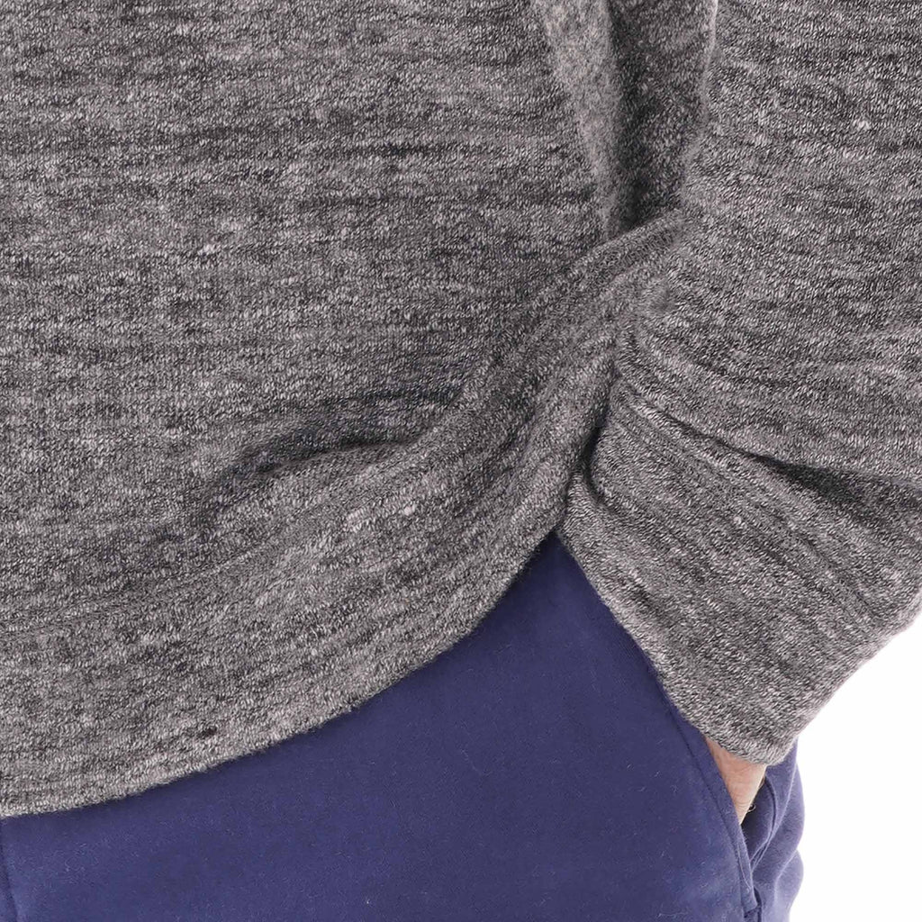 Naked and Famous Denim Slim Crewneck - Charcoal