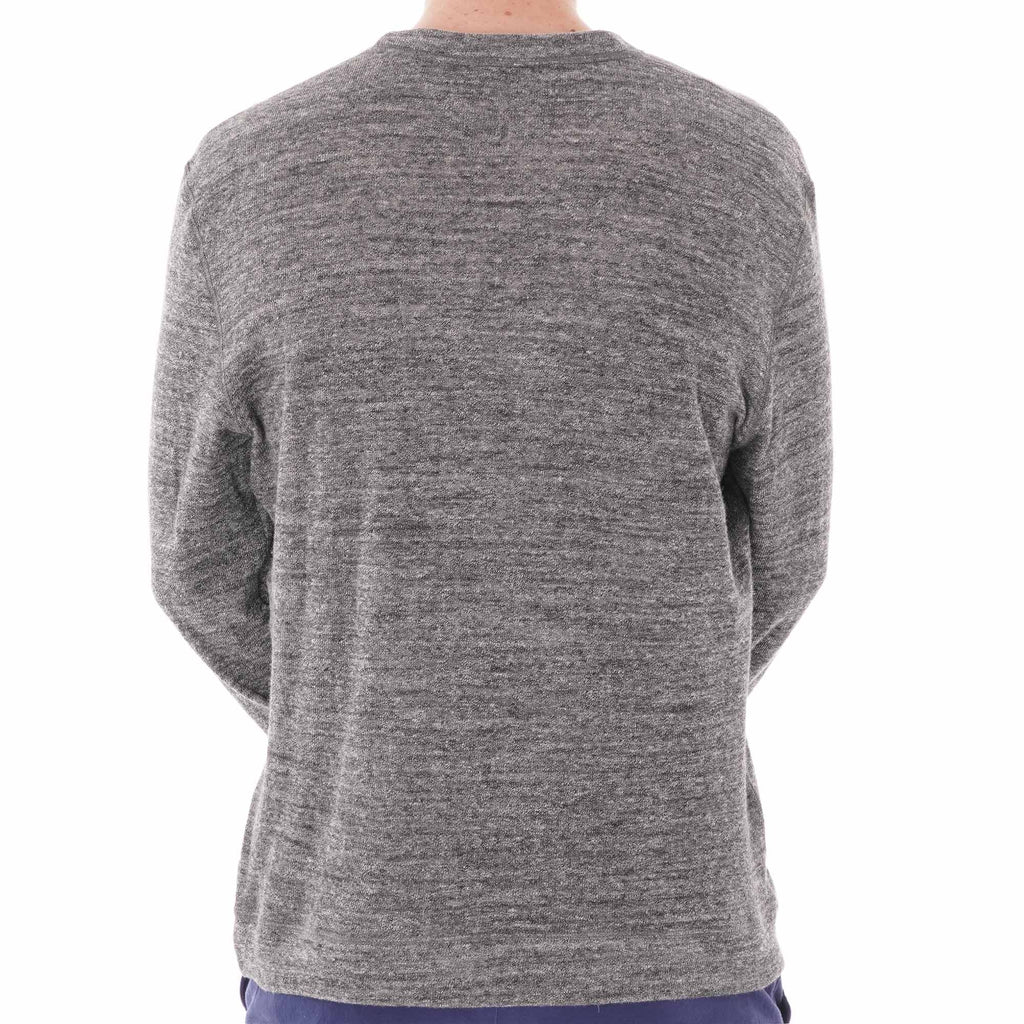 Naked and Famous Denim Slim Crewneck - Charcoal