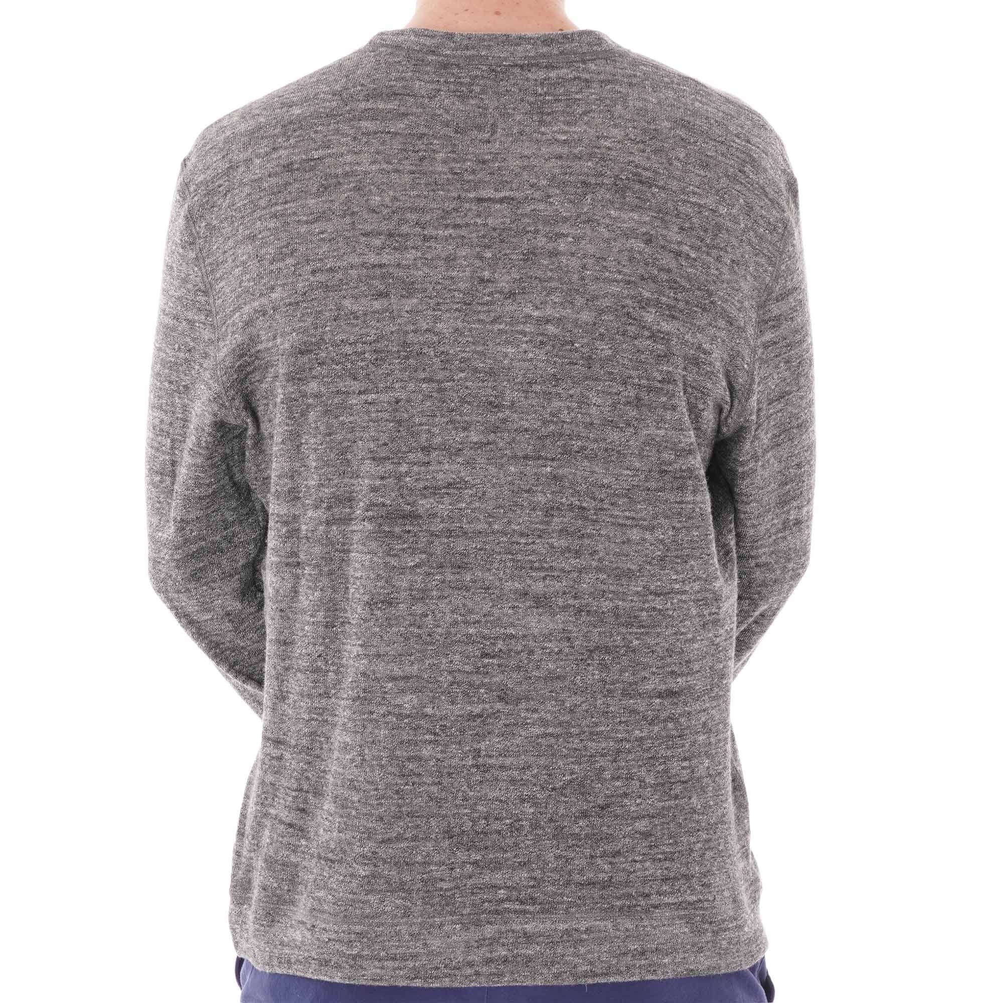 Naked and Famous Denim Slim Crewneck - Charcoal