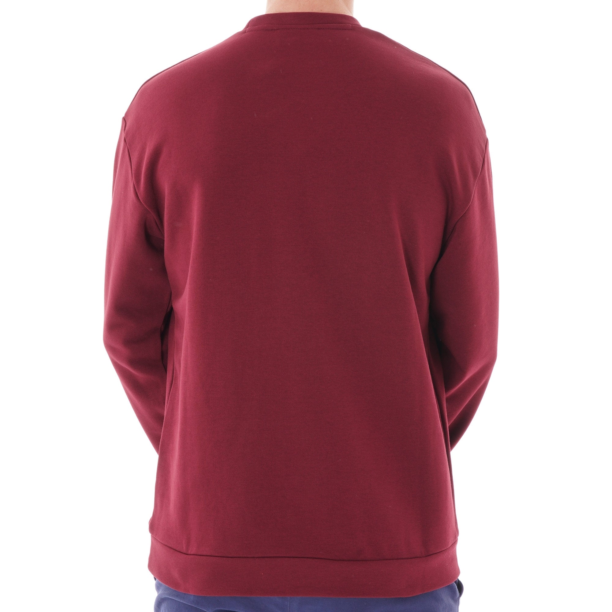 Emporio Armani Manga Bear Sweatshirt With Breast Pocket - Bordeaux