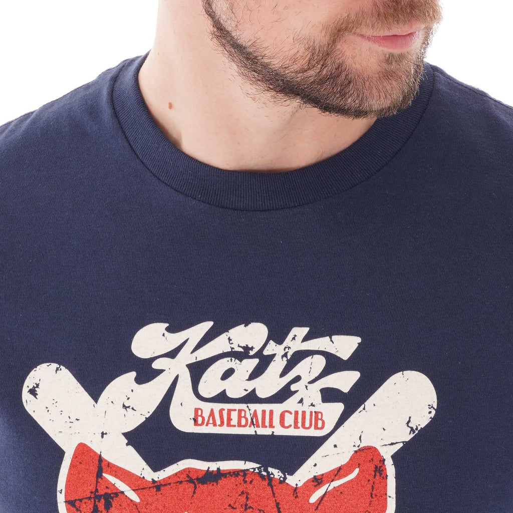 Ebbets Field Flannels Kansas City Katz 1961 - Navy