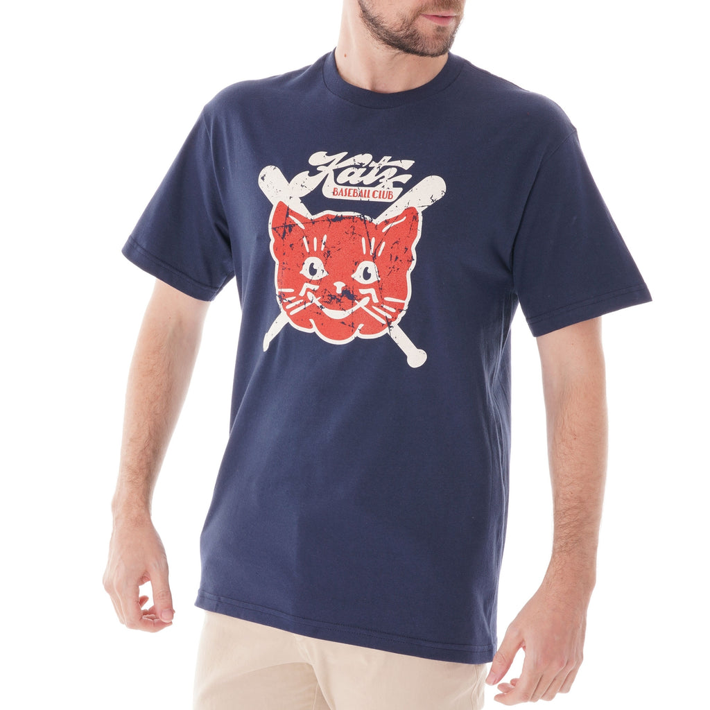 Ebbets Field Flannels Kansas City Katz 1961 - Navy