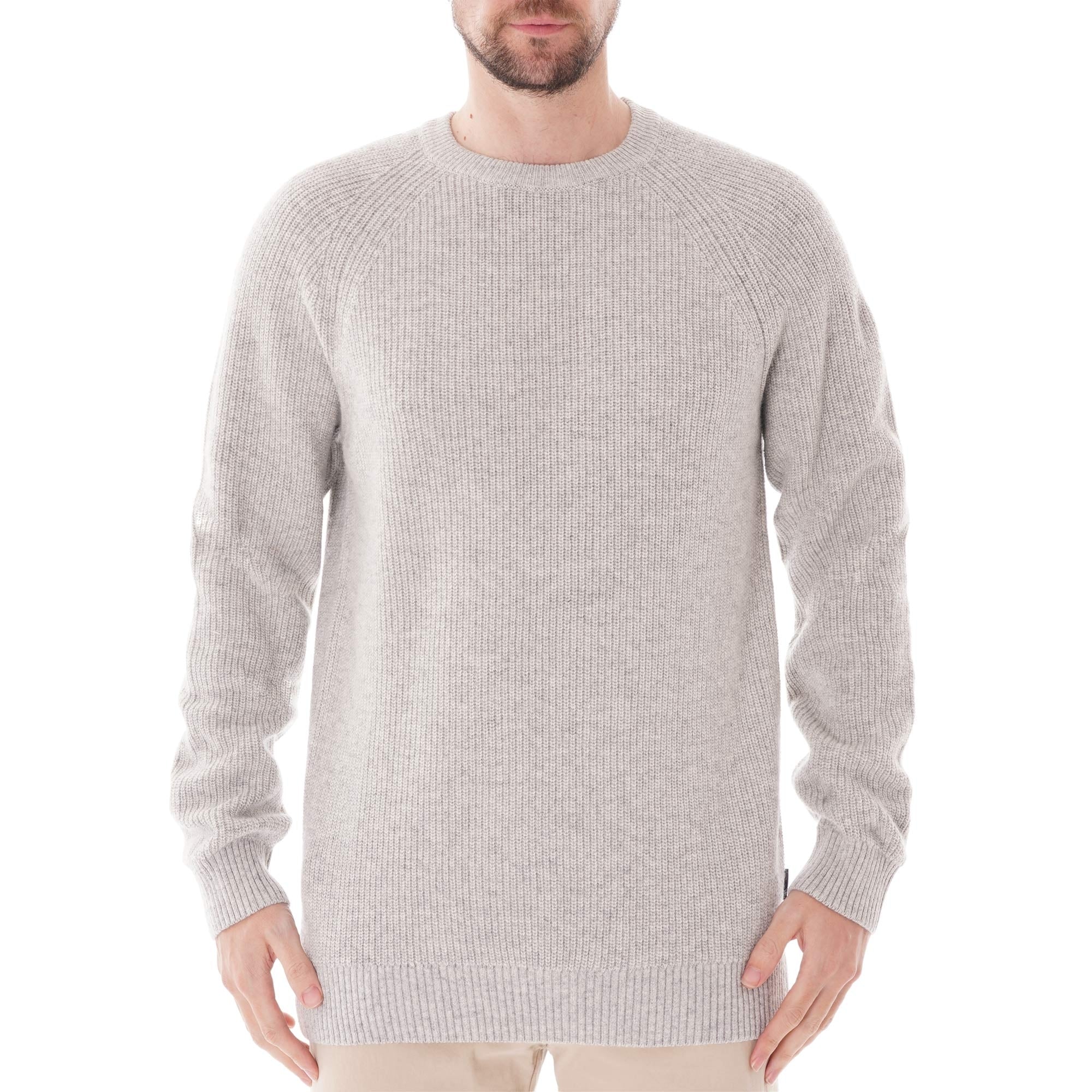Barbour Manor Crew Neck Sweater - Light Grey